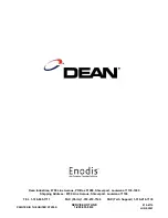 Предварительный просмотр 42 страницы Dean 2424E Service And Parts Manual