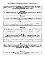 Preview for 2 page of Dean BK1814 Service & Parts Manual