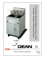 Preview for 1 page of Dean Cool Zone Series Installation, Operation & Maintenance Manual