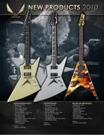 Предварительный просмотр 1 страницы Dean Custom 350 Floyd Brochure