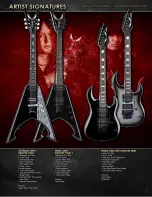 Предварительный просмотр 3 страницы Dean Custom 350 Floyd Brochure