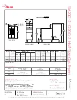 Предварительный просмотр 2 страницы Dean D20G-2 Specification Sheet