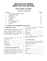 Предварительный просмотр 3 страницы Dean D50 Series Installation, Operation & Maintenance Manual