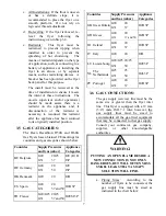 Предварительный просмотр 8 страницы Dean D50 Series Installation, Operation & Maintenance Manual