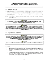 Предварительный просмотр 15 страницы Dean SM20 GM Installation & Operation Manual