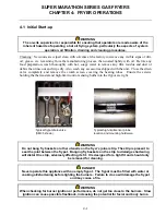 Предварительный просмотр 31 страницы Dean SM20 GM Installation & Operation Manual