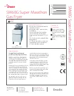 Dean SM60G Specification Sheet предпросмотр