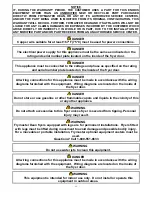 Preview for 2 page of Dean SR114E Service & Parts Manual