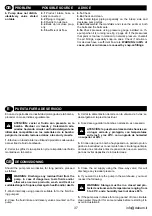 Preview for 37 page of Debem BOXER B100 Instructions For Use And Maintenance Manual