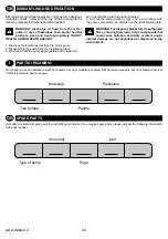 Preview for 34 page of Debem DM06 Instructions For Use And Maintenance Manual