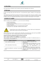 Предварительный просмотр 18 страницы Debem KM70 Installation, Operating And Maintenance Manual