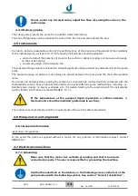 Предварительный просмотр 23 страницы Debem KM70 Installation, Operating And Maintenance Manual