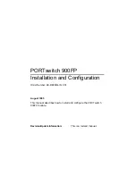 Preview for 1 page of DEC PORTswitch 900FP Installation And Configuration Manual