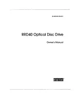 DEC RRD40 Owner'S Manual preview