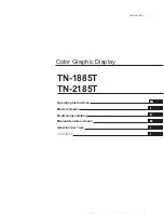 Предварительный просмотр 1 страницы DEC TN-1885T Operating Instructions Manual