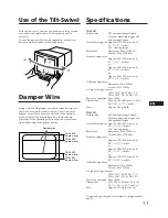 Предварительный просмотр 11 страницы DEC TN-1885T Operating Instructions Manual