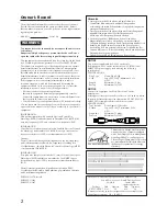 Предварительный просмотр 2 страницы DEC VRT17-W3 Operating Instructions Manual