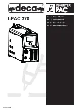 Deca I-PAC 370 Instruction Manual preview