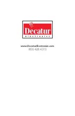 Предварительный просмотр 37 страницы Decatur Electronics SI-3C User Manual