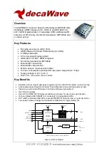 decaWave DWM1001 Datasheet предпросмотр