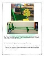 Предварительный просмотр 8 страницы DECK DOLLY AutoConnect JD 7 Series Assembly Instructions Manual