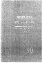 DECKEL SO Operating Instructions Manual preview