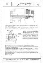 Предварительный просмотр 20 страницы DECKEL SO Operating Instructions Manual