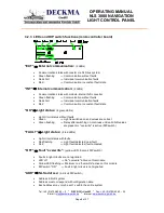 Предварительный просмотр 8 страницы Deckma Hamburg NLS 3000 Technical Documentation Manual
