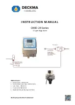 Deckma Hamburg OMD-24 A Instruction Manual preview