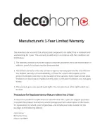 Preview for 6 page of Deco Home DGJUMP User Manual