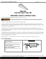 Deco Lighting DWH-LED Installation Instructions preview