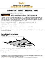 Deco Lighting Skyler Installation Instructions preview