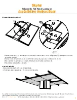 Preview for 2 page of Deco Lighting Skyler Installation Instructions