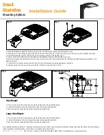 Preview for 3 page of Deco Lighting Small Gladetino Installation Manual