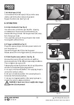 Preview for 13 page of Deco Style PRG500J Manual