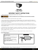 Deco D206-LED Installation Instructions preview