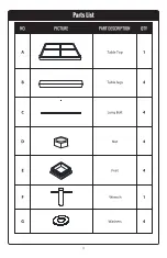 Предварительный просмотр 2 страницы Deco OP-PECT3333-DEC Assembly Instructions Manual