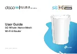 Deco X80-5G User Manual preview