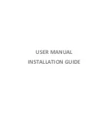 Preview for 1 page of decoflame World Series User Manual & Installation Manual