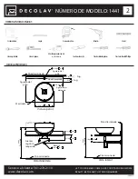 Preview for 14 page of Decolav 1441 Series Manual