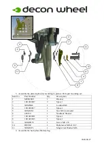 Preview for 2 page of Decon wheel BeRollka Rookie Assembly Instructions