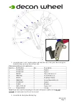 Предварительный просмотр 3 страницы Decon wheel Kuschall K Series Assembly Instructions