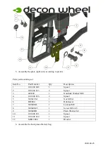 Preview for 3 page of Decon wheel Legend 2 Assembly Instructions Manual