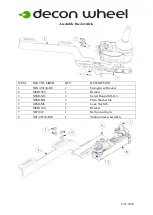 Предварительный просмотр 3 страницы Decon wheel MED3049 Assembly Instructions