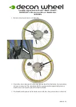 Preview for 1 page of Decon wheel MED3056 Assembly Instructions