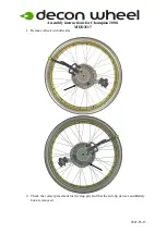 Preview for 1 page of Decon wheel MED3117 Assembly Instructions Manual