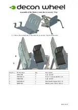 Preview for 3 page of Decon wheel MED3126 Assembly Instructions Manual