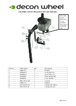 Preview for 6 page of Decon wheel MED3126 Assembly Instructions Manual