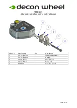 Preview for 7 page of Decon wheel MED3126 Assembly Instructions Manual