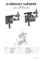 Preview for 4 page of Decon wheel MED3155 Assembly Instructions Manual